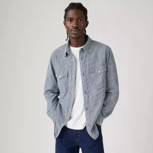 Рубашка свободного кроя в стиле вестерн Levi's, мультиколор