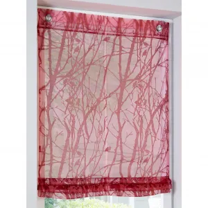 Heine Home Римская штора с подвеской на крючке, цвет beere