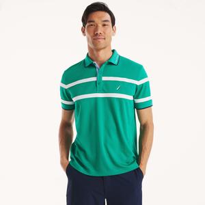 Мужская футболка-поло классического кроя Nautica Navtech, цвет pepper green