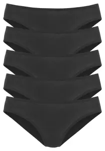 Трусы Vivance Jazz Pants (5 шт.) из эластичного хлопка высокого качества, черный