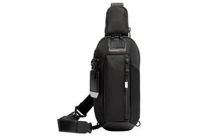 TUMI Нейлоновая сумка-мессенджер большая мужская черная