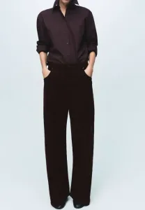 Широкие ноги Mango, Dark Brown