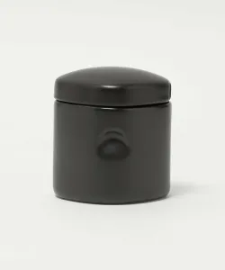 <керамика Япония> Yanagi - Черно-белый сахарница