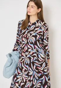 Платье-Рубашка средней длины с принтом и принтом Cecil, Braun