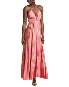 Ba&sh Maxi Dress, розовый