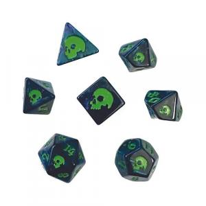 Аксессуары Black Oak Workshop Black Death Dice: Creeping Slime (7)