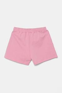 Хлопковые детские шорты Guess, розовый
