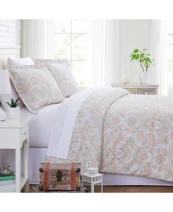 Комплект постельного белья Enchantment Extra Soft из 2 предметов, размер Twin/Twin XL Southshore Fine Linens, цвет coral