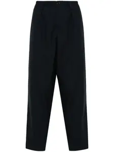 Зауженные брюки со складками Marni, синий