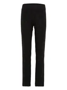 Леггинсы с логотипом Philipp Plein Junior, черный