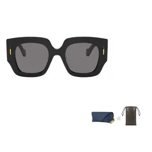 LOEWE Солнцезащитные очки с квадратной оправой, Black