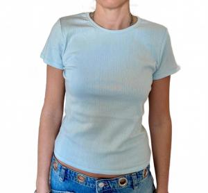 Детский топ Penelope Pointelle в небесно-голубом цвете Azalea