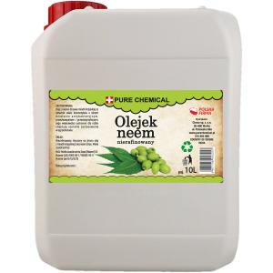 Pure Chemie, Нерафинированное натуральное масло нима холодного отжима, 10 л
