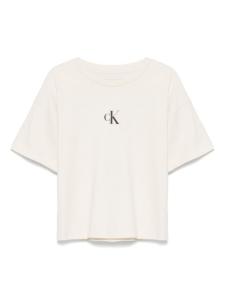 Calvin Klein Kids футболка с логотипом, нейтральный