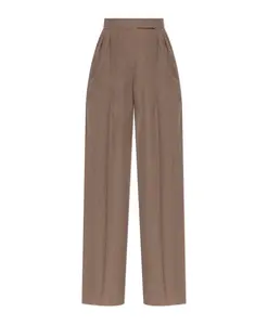 Брюки Teruel с эффектом потертости Max Mara, коричневый