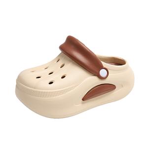 TONYBEAR Клоги женские бежево-коричневые, цвет Beige Brown