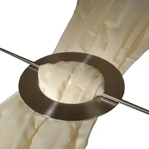 Кольцо для штор Liedeco «украшение», (1 шт.), цвет edelstahlfarben