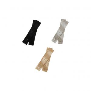 NOMK Унисекс солнцезащитные рукава из полиамида и эластана, Black+Gray+Skin