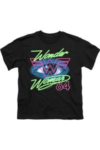 Футболка с коротким рукавом для детей Wonder Woman 84 Gildan, черный