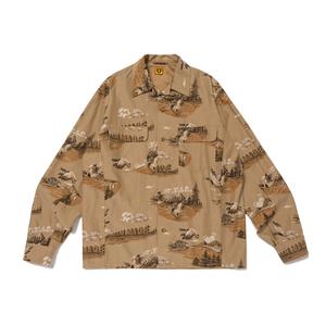 Рубашка Unisex HUMAN MADE, бежевый