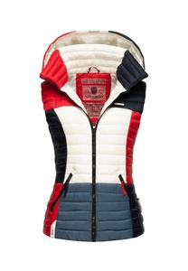 Стеганый жилет Shadaa Multicultural NAVAHOO, цвет Multicolour French Tricoloree