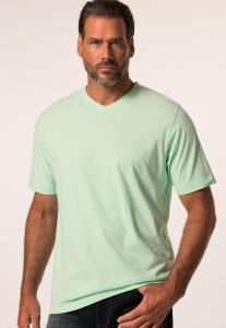 Базовая футболка 2-PACK | V-NECK, HALF-SLEEVE V-SHIRT | BASIC DOUBLE PACK JP1880, бирюзовый