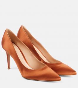 Туфли Gianvito 85 из сатина Gianvito Rossi, Sedona
