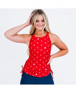 Купальник-танкини Maya больших размеров: верх со съемными чашечками и плавки Calypsa, Dotty