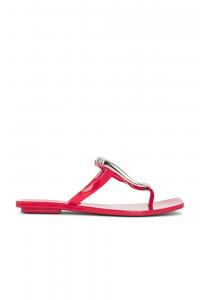 Сандалии Linques-J от Jeffrey Campbell, red shiny silver