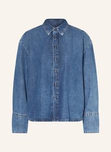 Блузка из денима Mac, синий