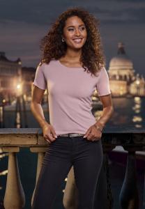 Футболка LASCANA Print T-shirt, Rosa/Light Pink