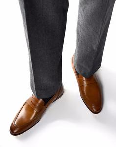 Пенни-лоферы Base London Bruno бежевого цвета