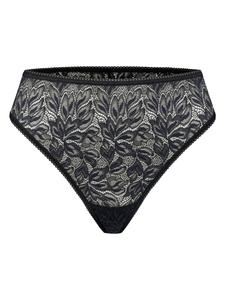 Стринги Erlich Textil Iconic Lace, Mottled Black