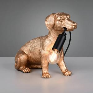 Настольная лампа Reality Leuchten Waldi, смола - 1-пламенная - золотая