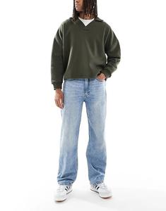 Джинсы Levi's 565 свободного кроя, светлого цвета