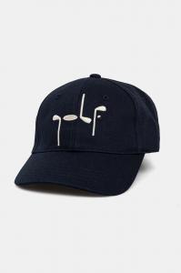 Хлопковая бейсболка EA7 Emporio Armani, темно-синий