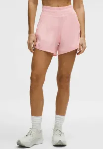 Отслеживайте эти спортивные шорты с высокой талией и подкладкой, шириной 13 см. Lululemon, Pink Pearl