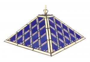 Откройте для себя подвесной светильник в стиле Тиффани синего цвета Näve, синий