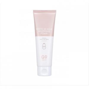 Белая в молоке пена для взбивания корейская косметика G9 Skin