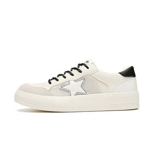 ZHR Нескользящие, легкие и дышащие низкие кроссовки для скейтбординга, женские, бежево-черные