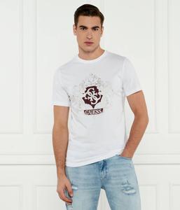 Футболки Slim fit Guess Jeans, белый