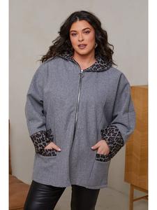 Куртка Curvy Lady, серый