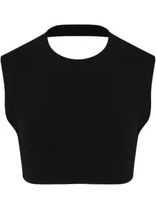 Укороченный топ Gloria Coelho, черный