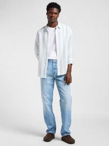 Рубашка с аппликацией Lee, Shy Blue