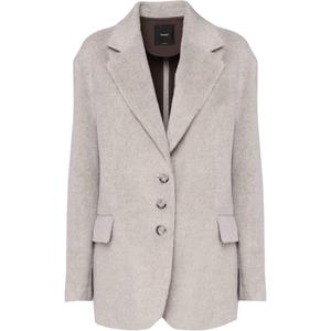 Женский пиджак для делового костюма PINKO, бежевый