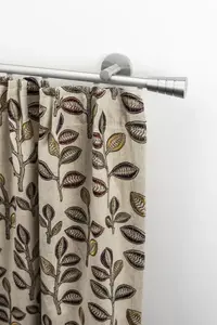 Карниз GARESA "Marco", 1 направляющая, желаемая длина, комплект для штор с внутренней направляющей, настенный монтаж, алюминий, выдвижной 200 см, цвет aluminiumfarben