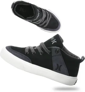 Детские высокие скейтбордные кроссовки Hurley Roddy, спортивная обувь для мальчиков и девочек, серый