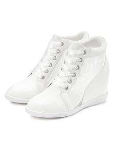 Кроссовки на шнуровке LASCANA, белый