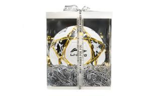 LINING Размер 5 футбольный мяч TPU машинной строчки унисекс белый желтый