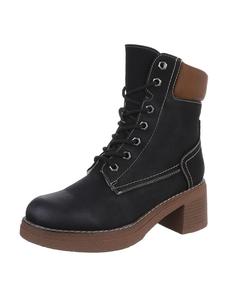 Ital-Design Черные туфли на высоком каблуке